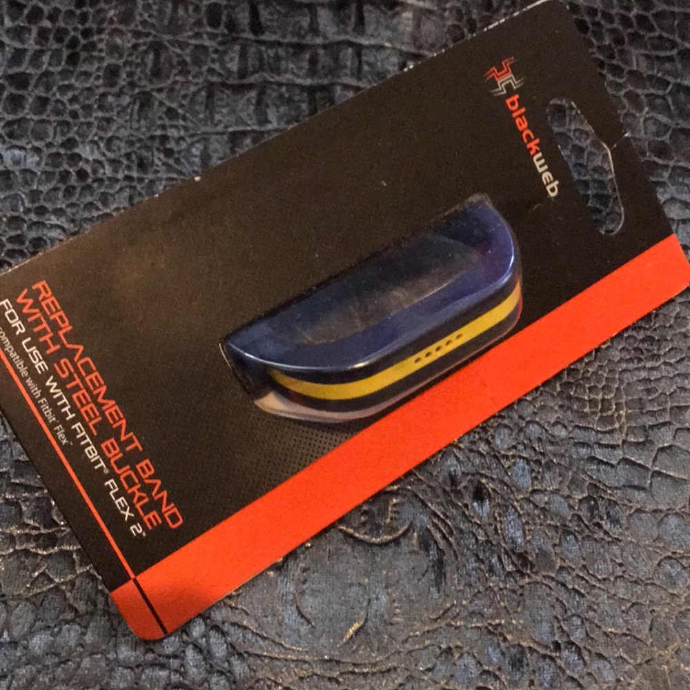 Fitbit Flex 2 Replacement Band with Steel Buckle